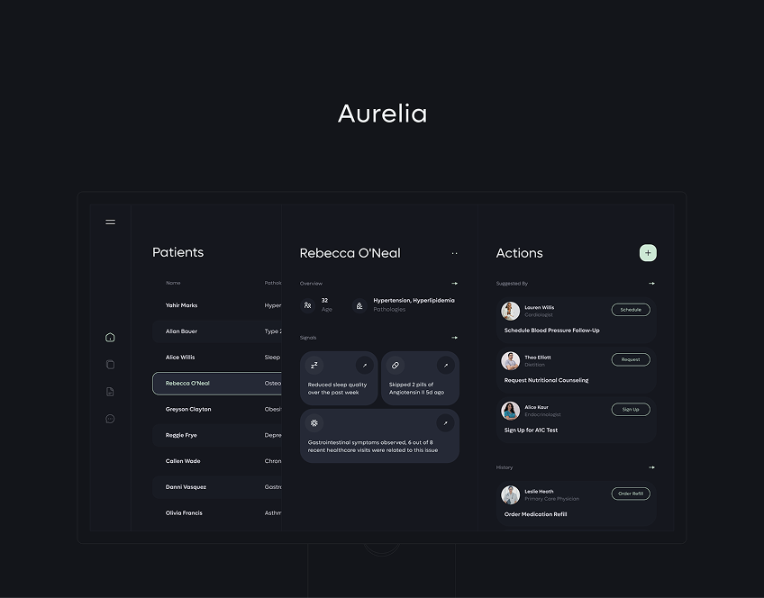 Aurelia project screenshot