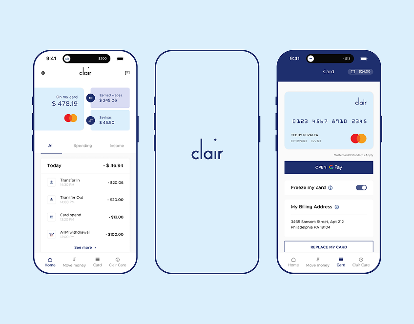 Clair project screenshot